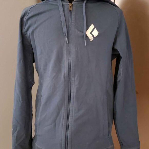 Black Diamond Chalked Up Hoody SMALL Blue - Picture 3 of 4